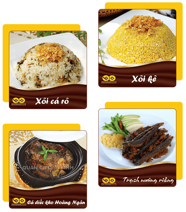 Menu đặc trưng
