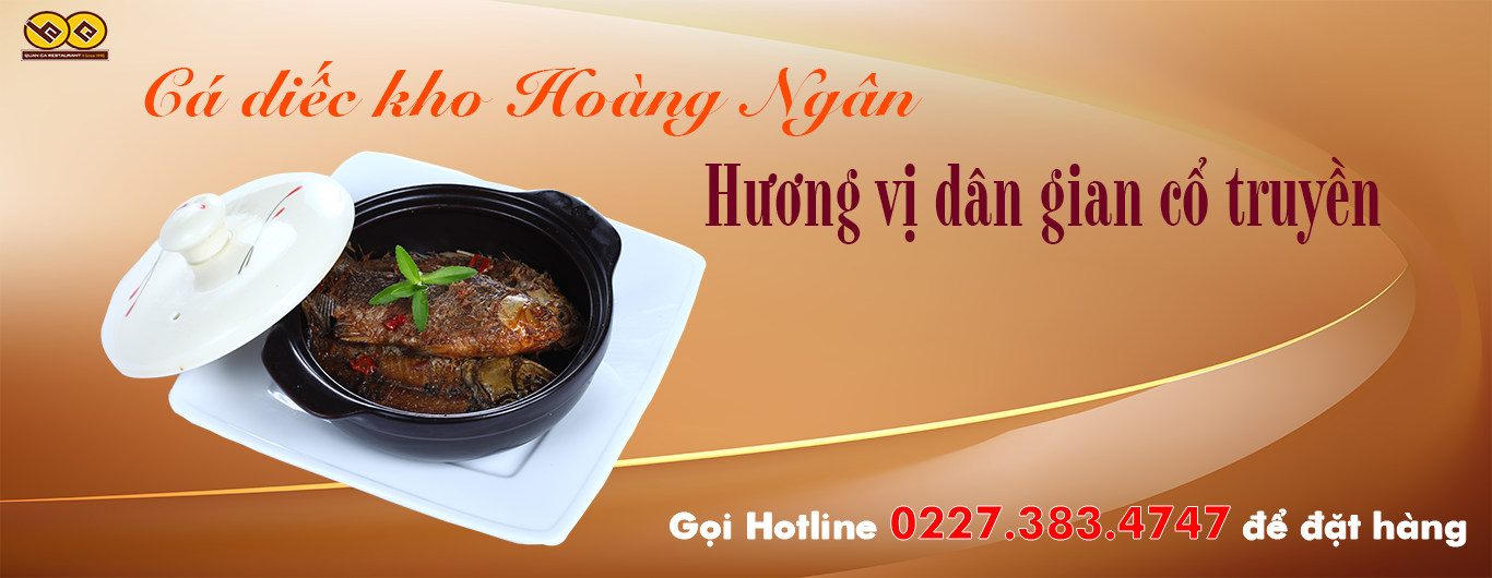 Cá diếc kho Hoàng Ngân